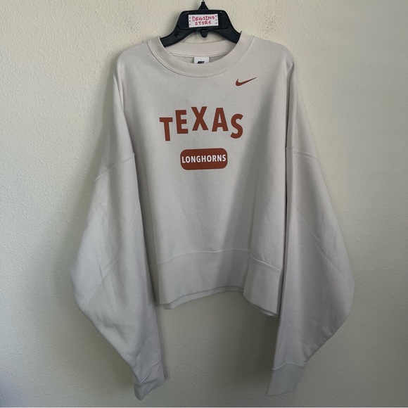 Nike Sweaters - NIKE Texas Longhorns Oversized Campus UT University of Texas Sweater
